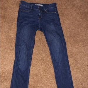 00 Dark Hollister Skinny Jeggings